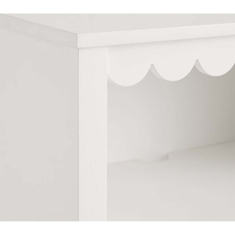 Pottery Barn Kids Penny Bookcase 3 Shelf French White image number 1